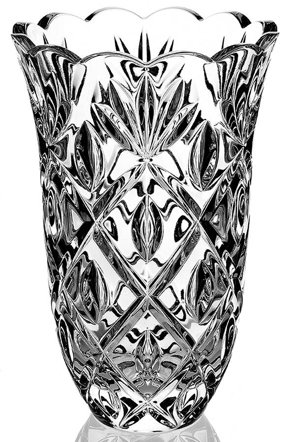 Vases and Urns 10" Flower Vase by Waterford Crystal-1