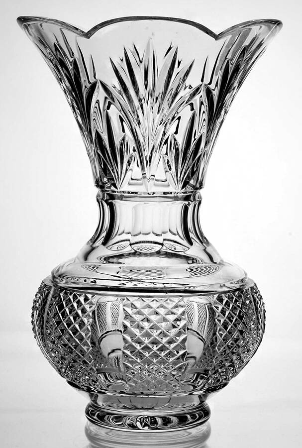 Vases and Urns 11th Anniversary Vase by Waterford Crystal-1