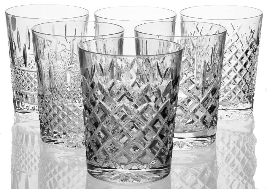 Lismore Connoisseur Heritage (Sets Only) Double Old Fashioned - Set of 6 by Waterford Crystal-1