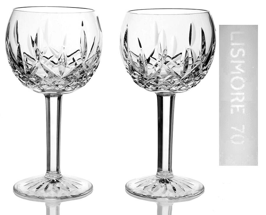 Mastercraft Lismore Balloon Wine - Set of 2 by Waterford Crystal-1