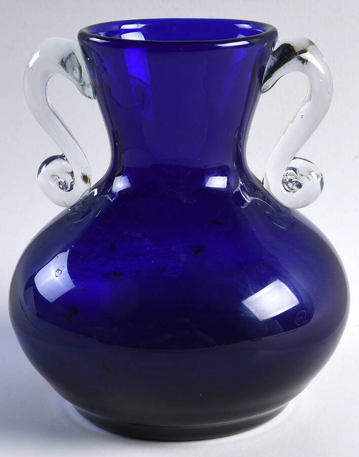Giftware 7" Handled Vase by Wanda Glass-1