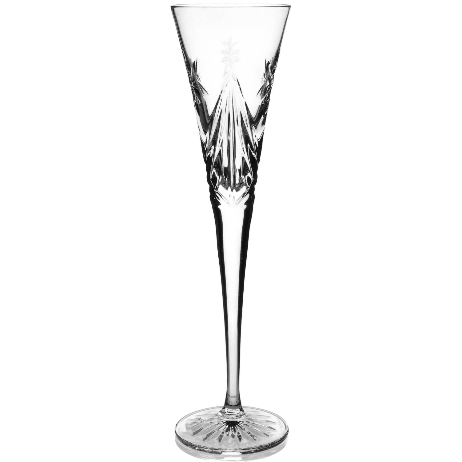 Winter Wishes Fluted Champagne by Waterford Crystal-1