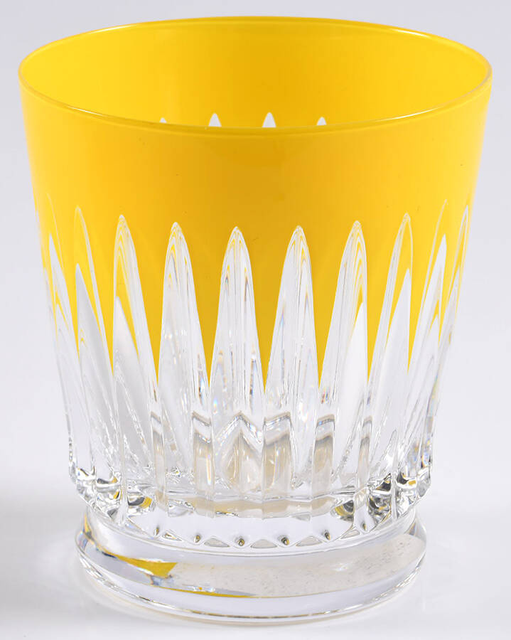 New Year Fireworks Yellow Double Old Fashioned by Waterford Crystal-1