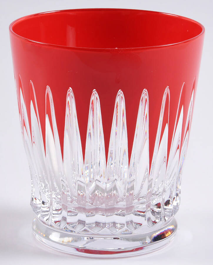 New Year Fireworks Red Double Old Fashioned by Waterford Crystal-1