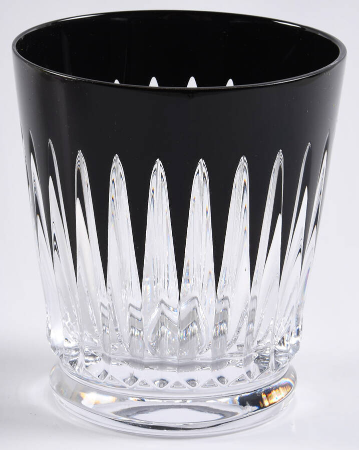 New Year Fireworks Black Double Old Fashioned by Waterford Crystal-1