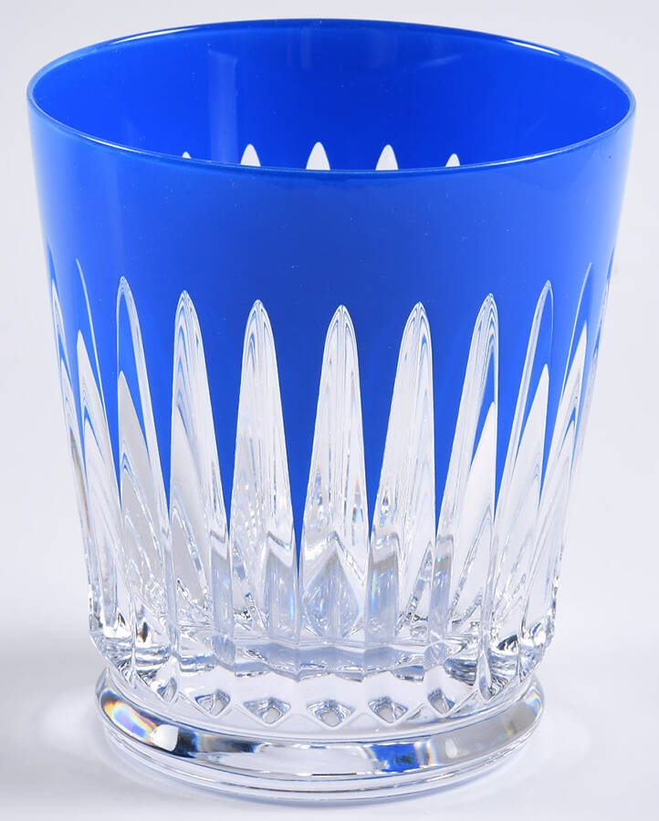 New Year Fireworks Blue Double Old Fashioned by Waterford Crystal-1