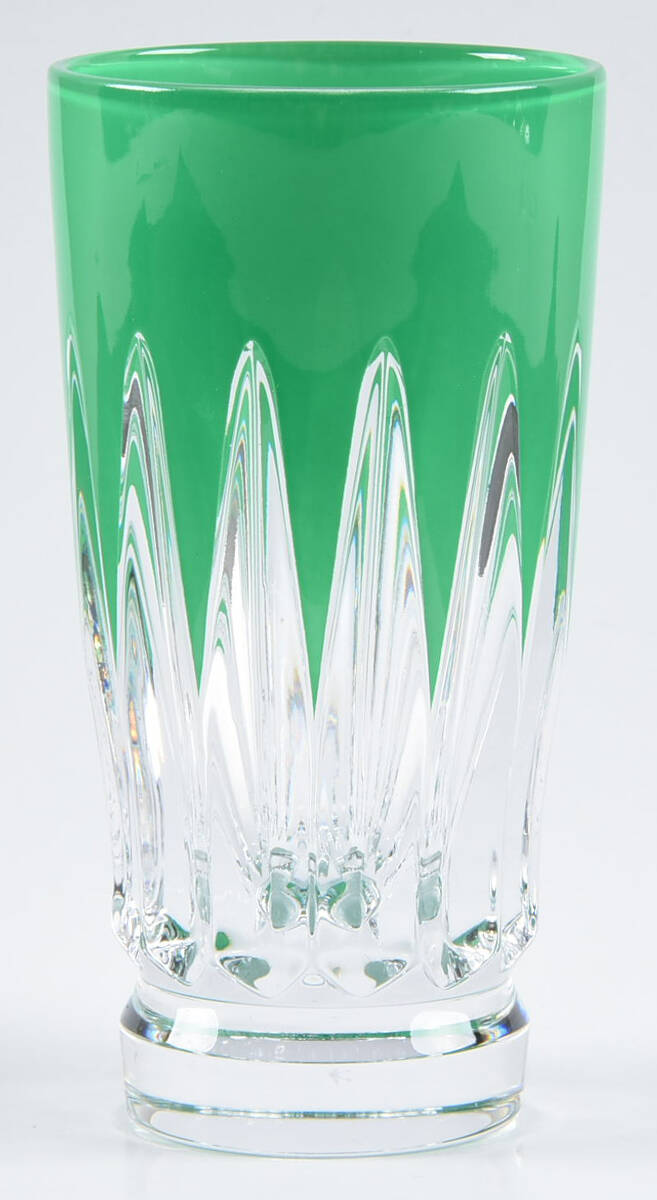 New Year Fireworks Green Shot Glass by Waterford Crystal-1