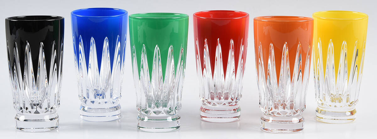 New Year Fireworks (Set of 6 Colors) Shot Glass by Waterford Crystal-1
