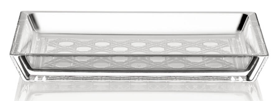 Opulence II 8" Rectangular Tray by Waterford Crystal-1