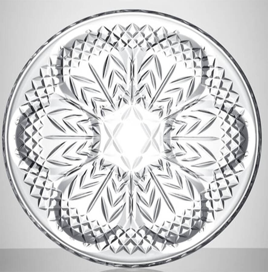 Judaica Seder Plate by Waterford Crystal-1