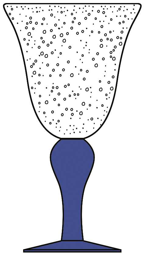 Gothic Blue Water Goblet by Zrike-1