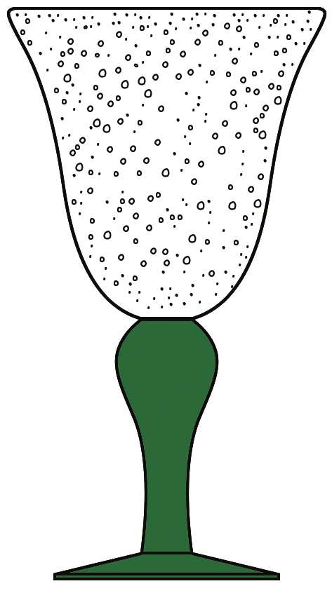Gothic Green Water Goblet by Zrike-1