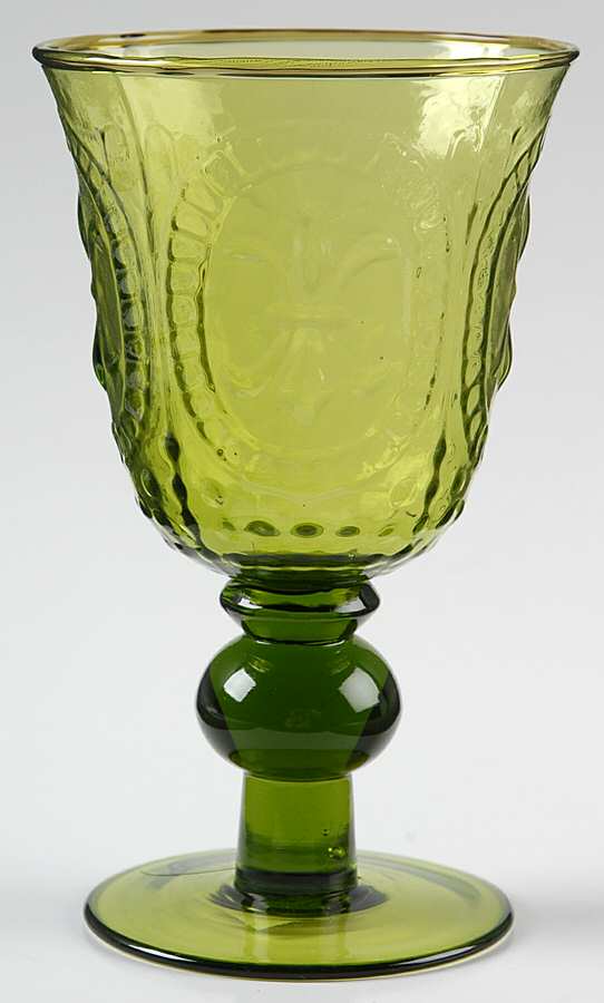Renaissance Green Water Goblet by Zrike-1