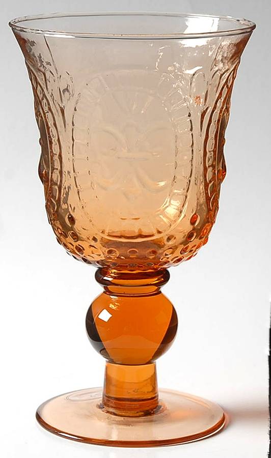 Renaissance Pink Water Goblet by Zrike-1