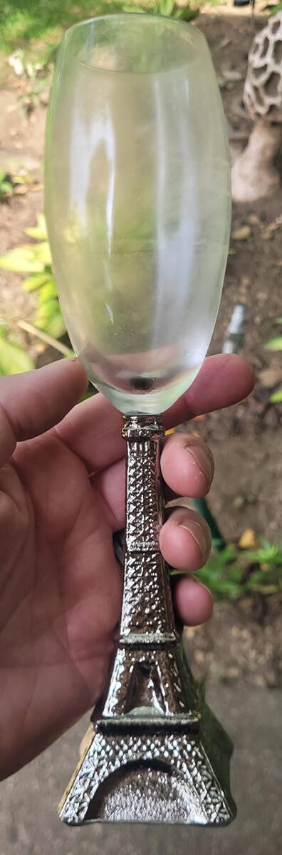 Eiffel Tower Fluted Champagne by Z Gallerie Glass-1