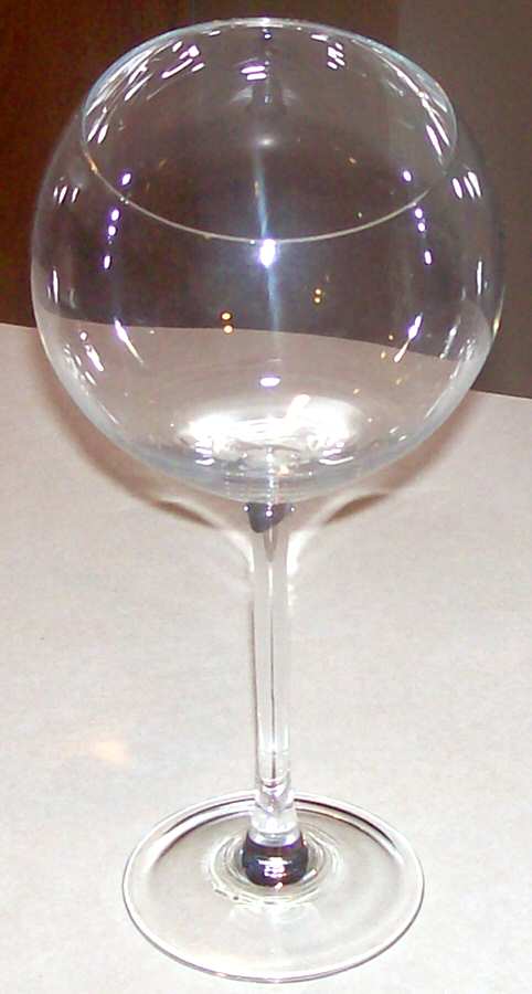 Slant Water Goblet by Z Gallerie Glass-1