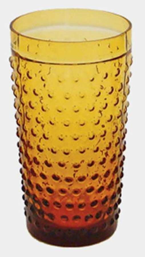 Dot Amber Flat Tumbler by Zrike-1