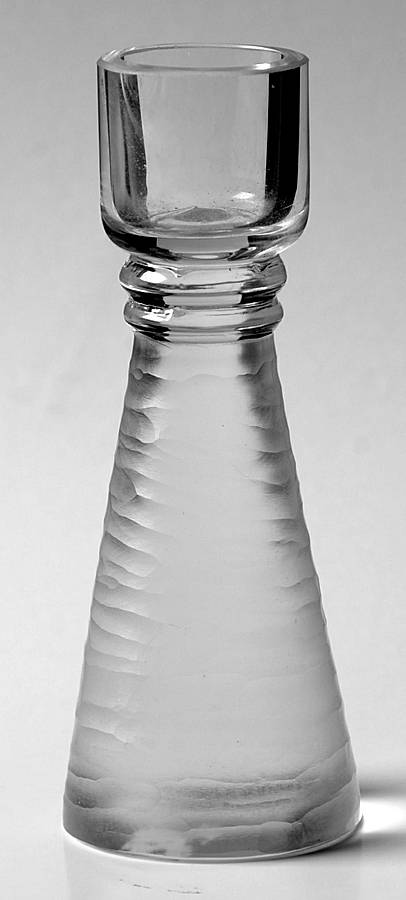 ZGG3 Single Light Candlestick by Z Gallerie Glass-1