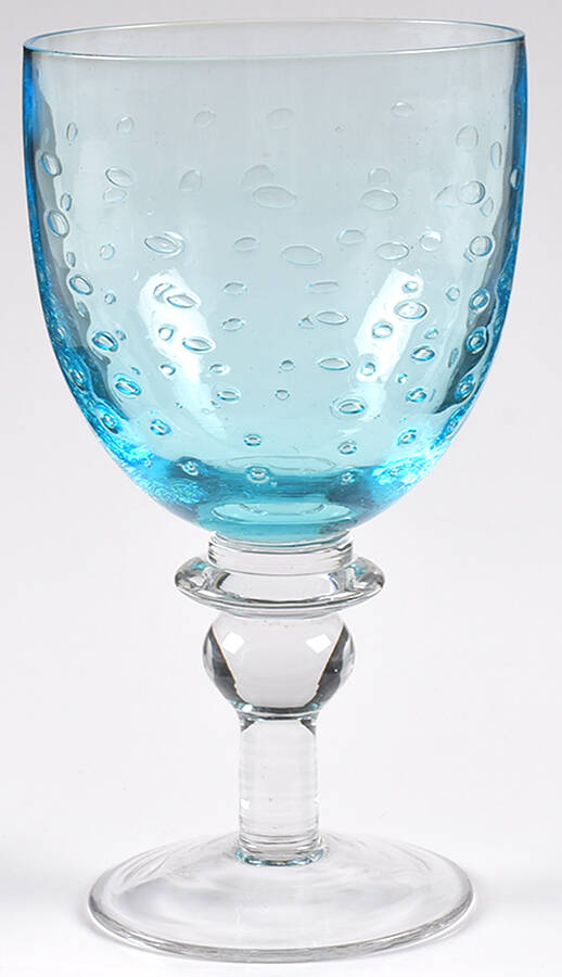 Pavilion Turquoise Water Goblet by Zrike-1