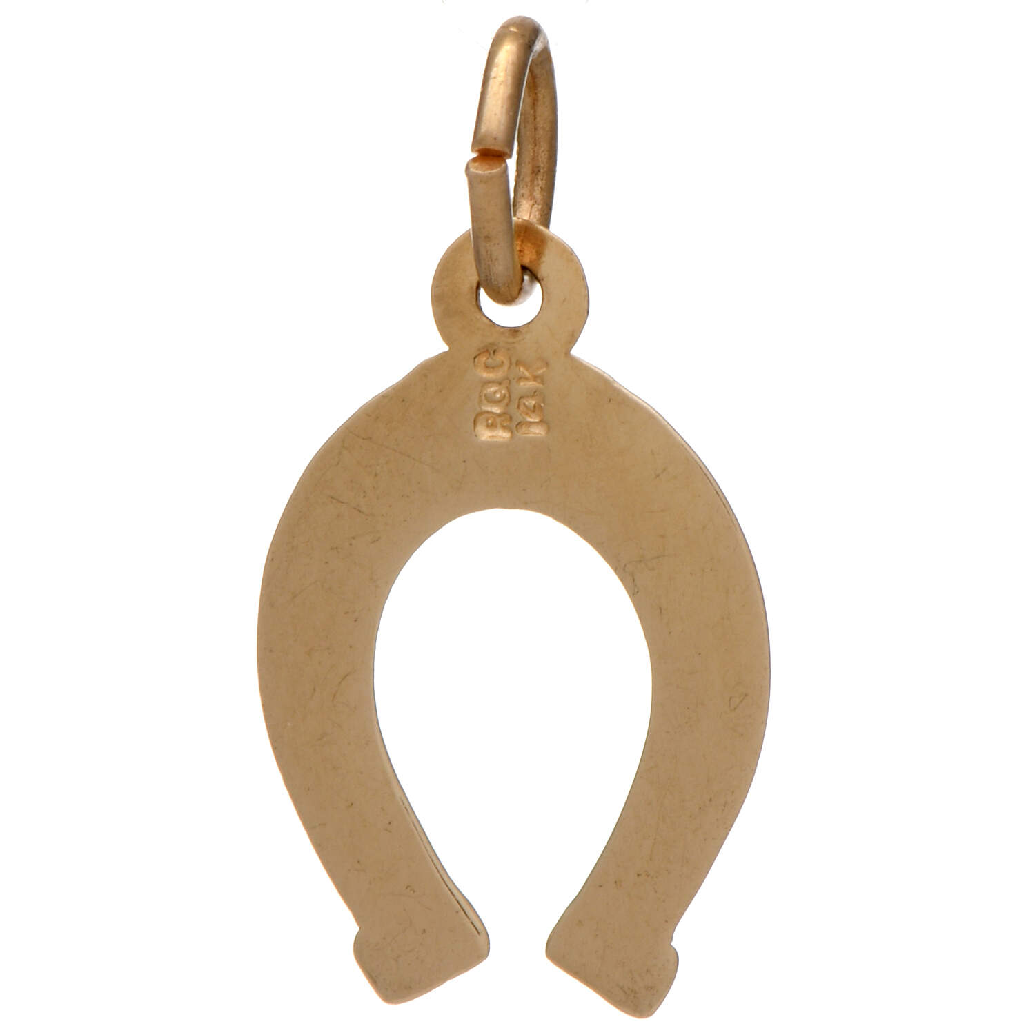 14KY Lucky Horseshoe Charm-2