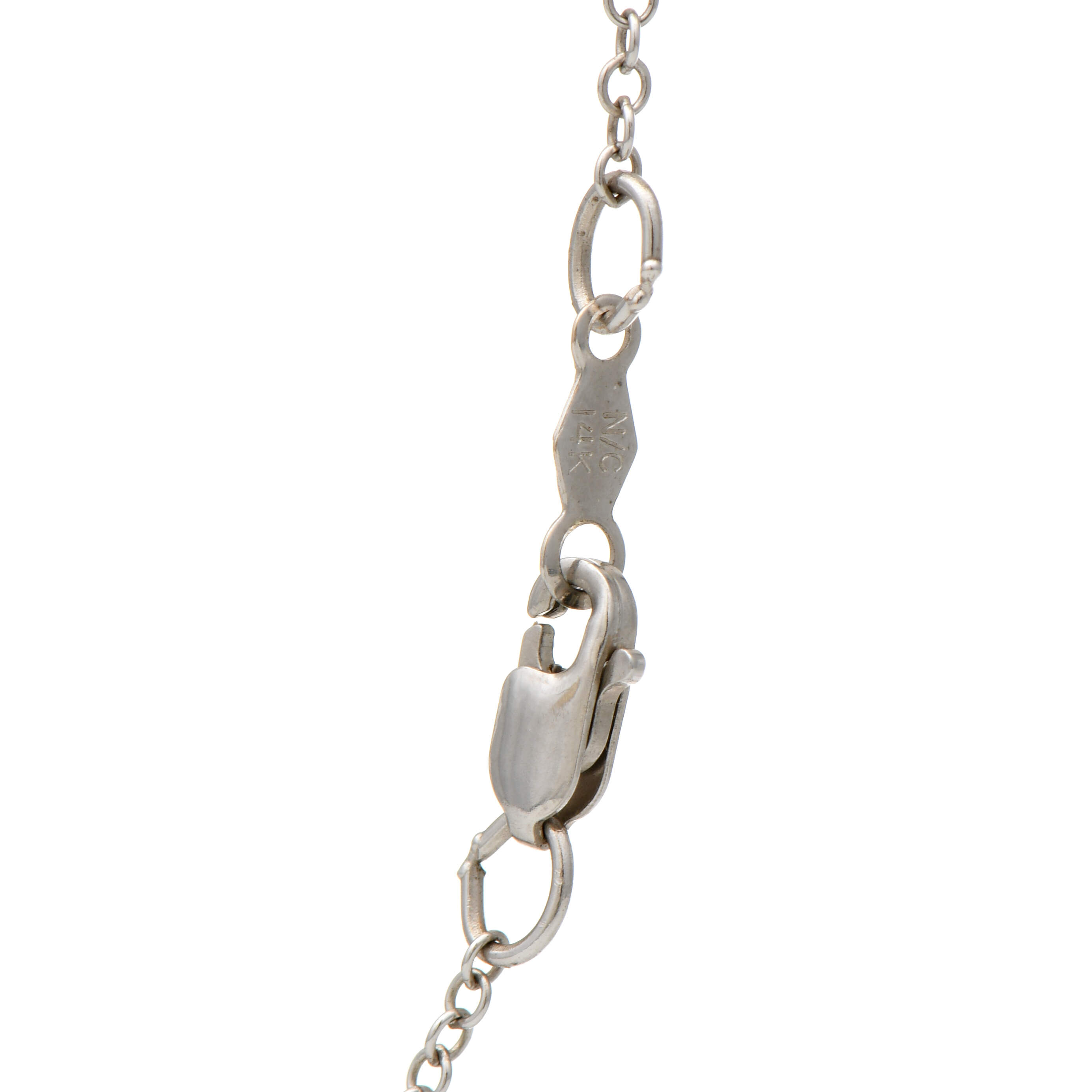 14/18KW Diamond(0.45) Necklace-3