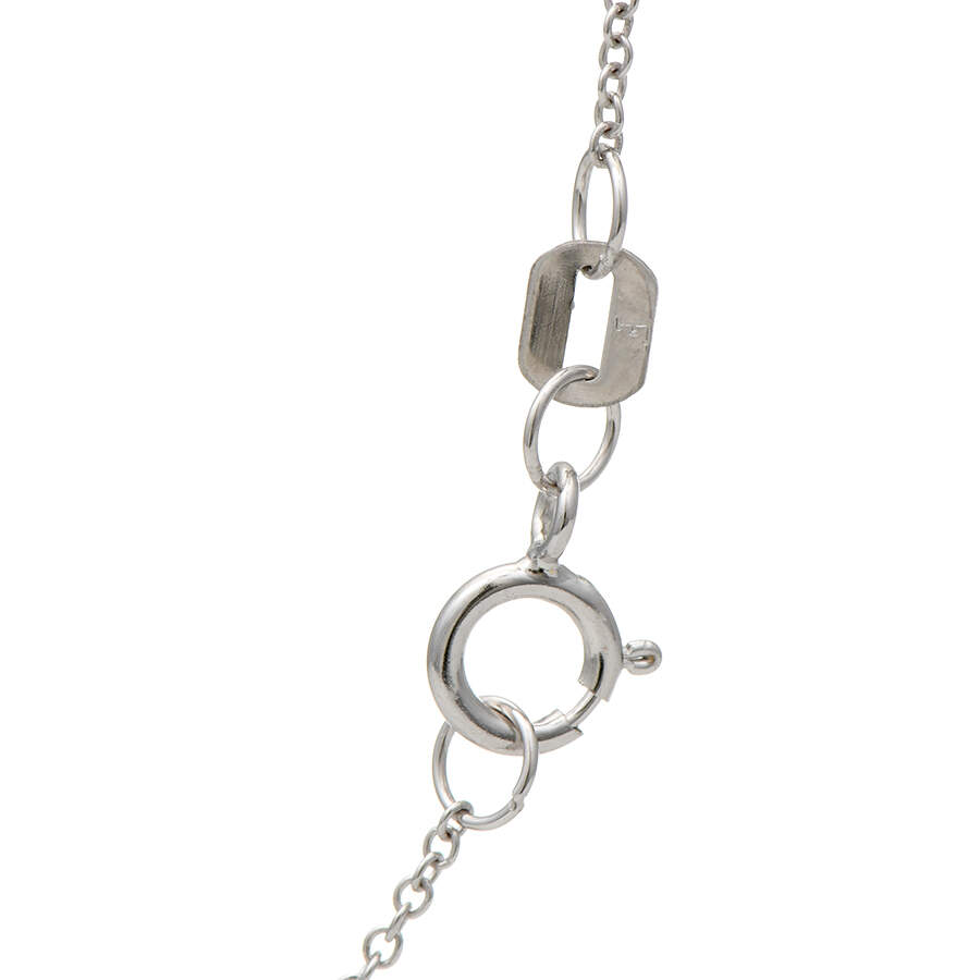 14KW Ruby(0.42) & Diamond(0.09) Necklace-3