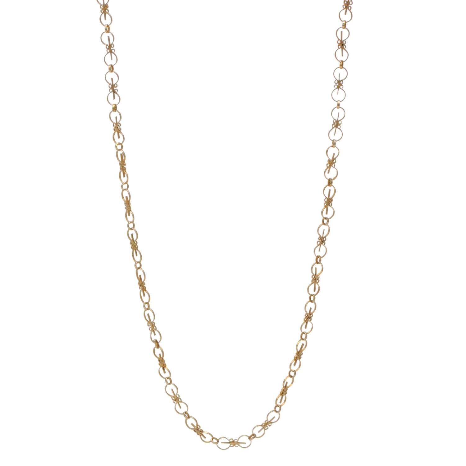 18KY Handmade Chain Necklace-1