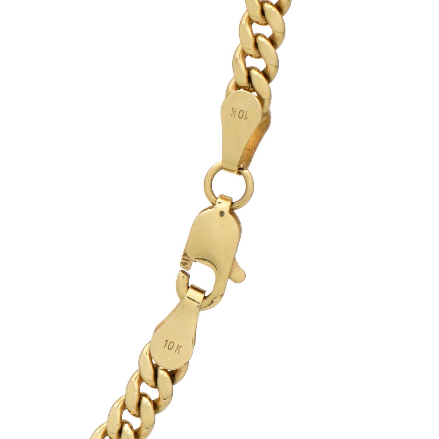 10KY Curb Link Necklace-2