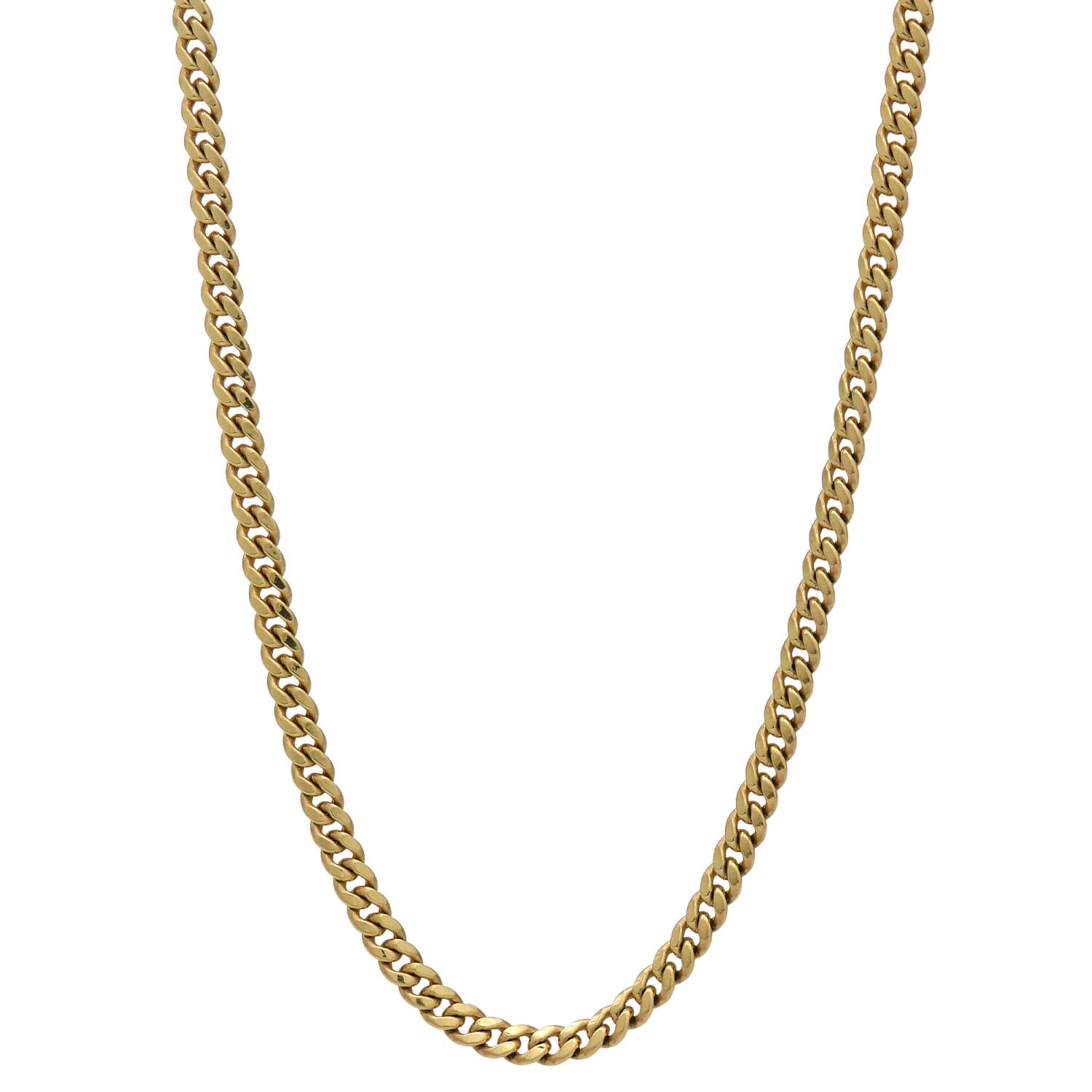 10KY Curb Link Necklace-1