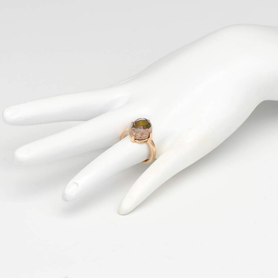 14KY Mexican Fire Opal(4.60) Ring-5