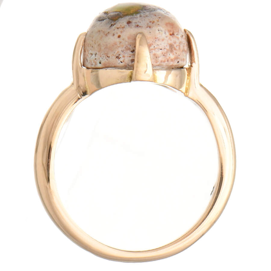 14KY Mexican Fire Opal(4.60) Ring-4