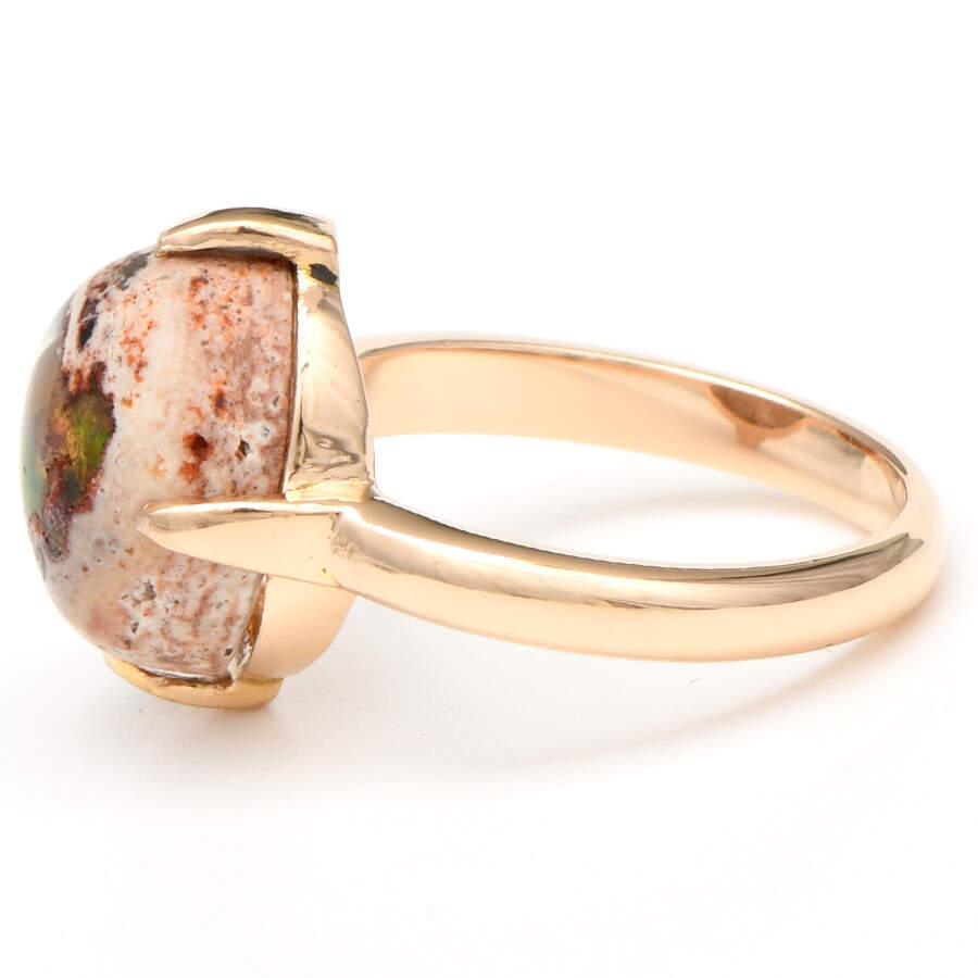 14KY Mexican Fire Opal(4.60) Ring-3