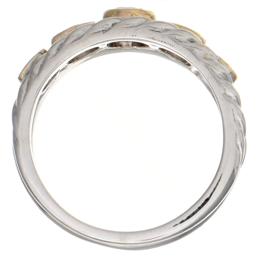 14KWY Five Stone Diamond(0.65) Band Ring-4