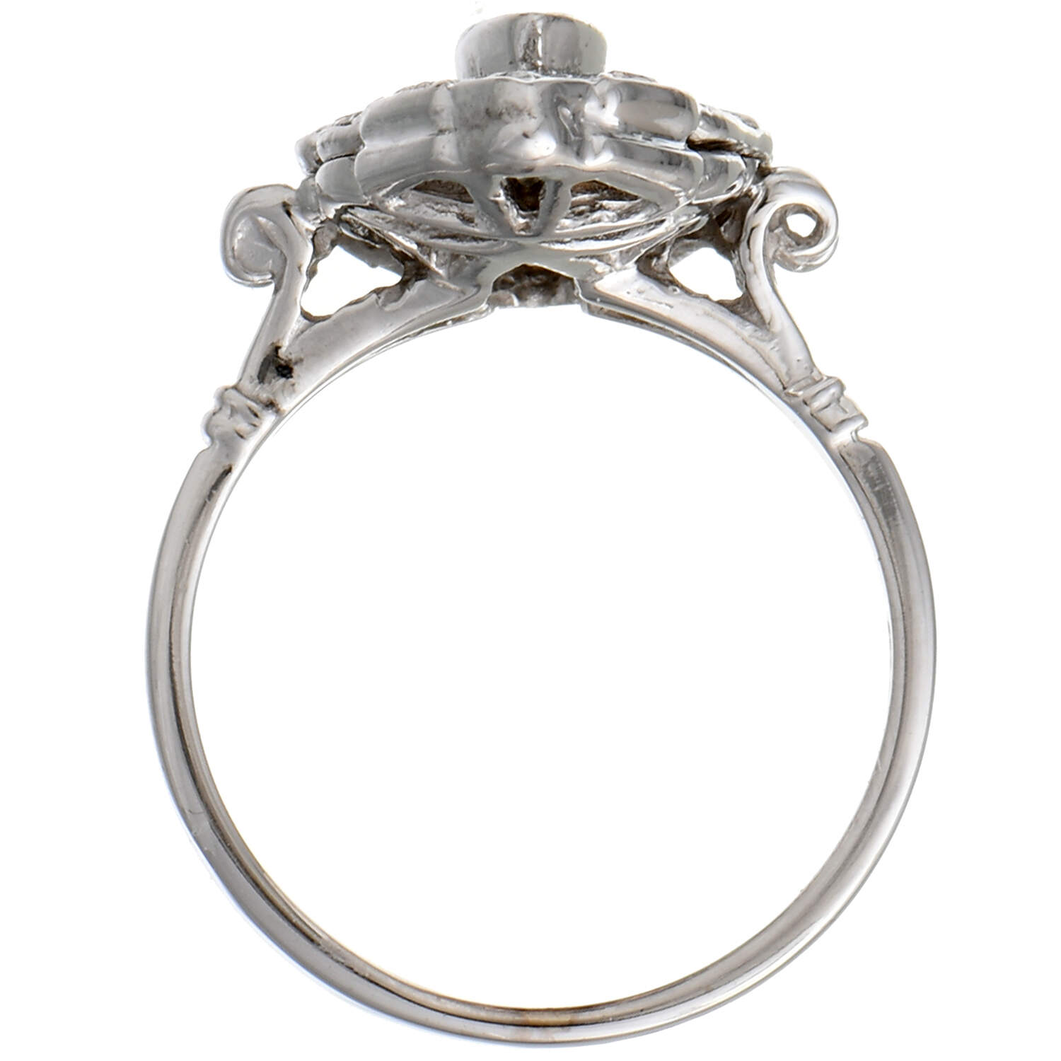 14KW Diamond(0.48) Navette Ring-4