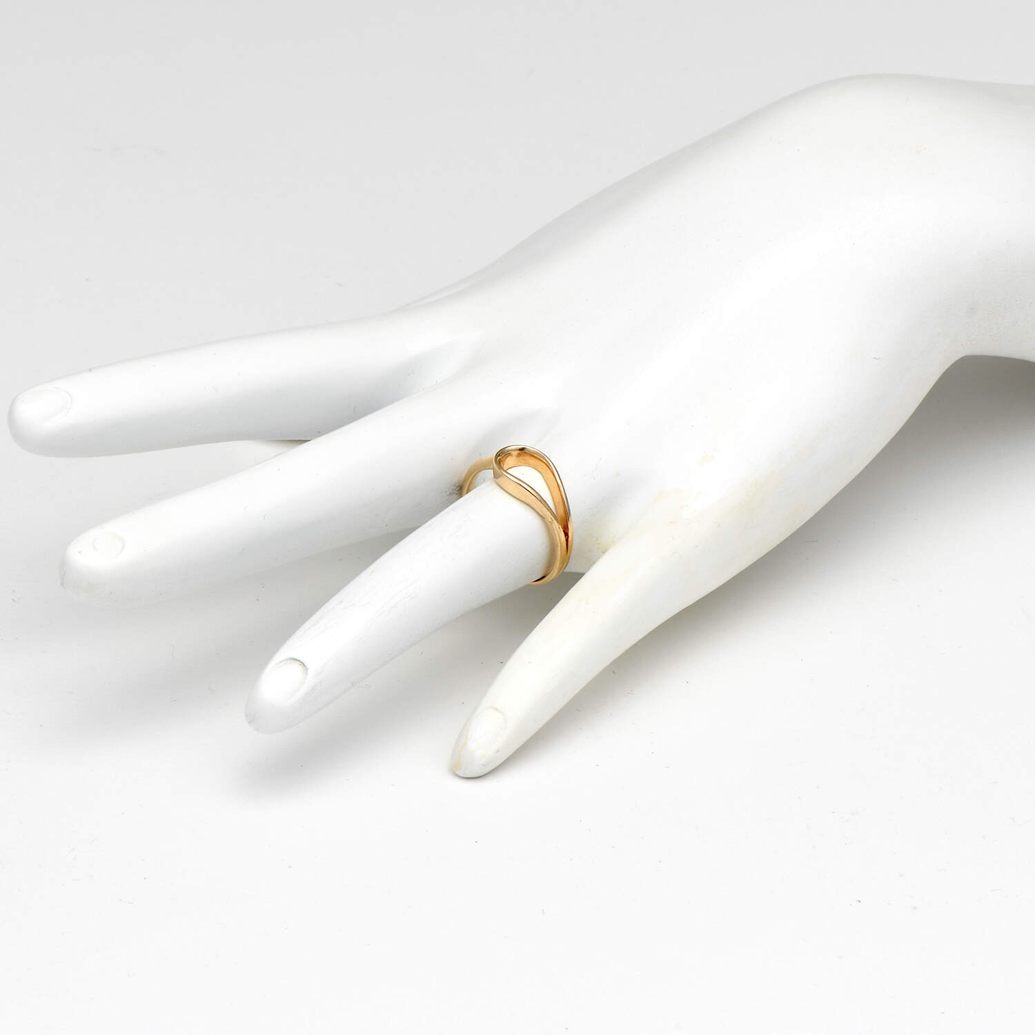 14KY Open Loop Band Ring-5