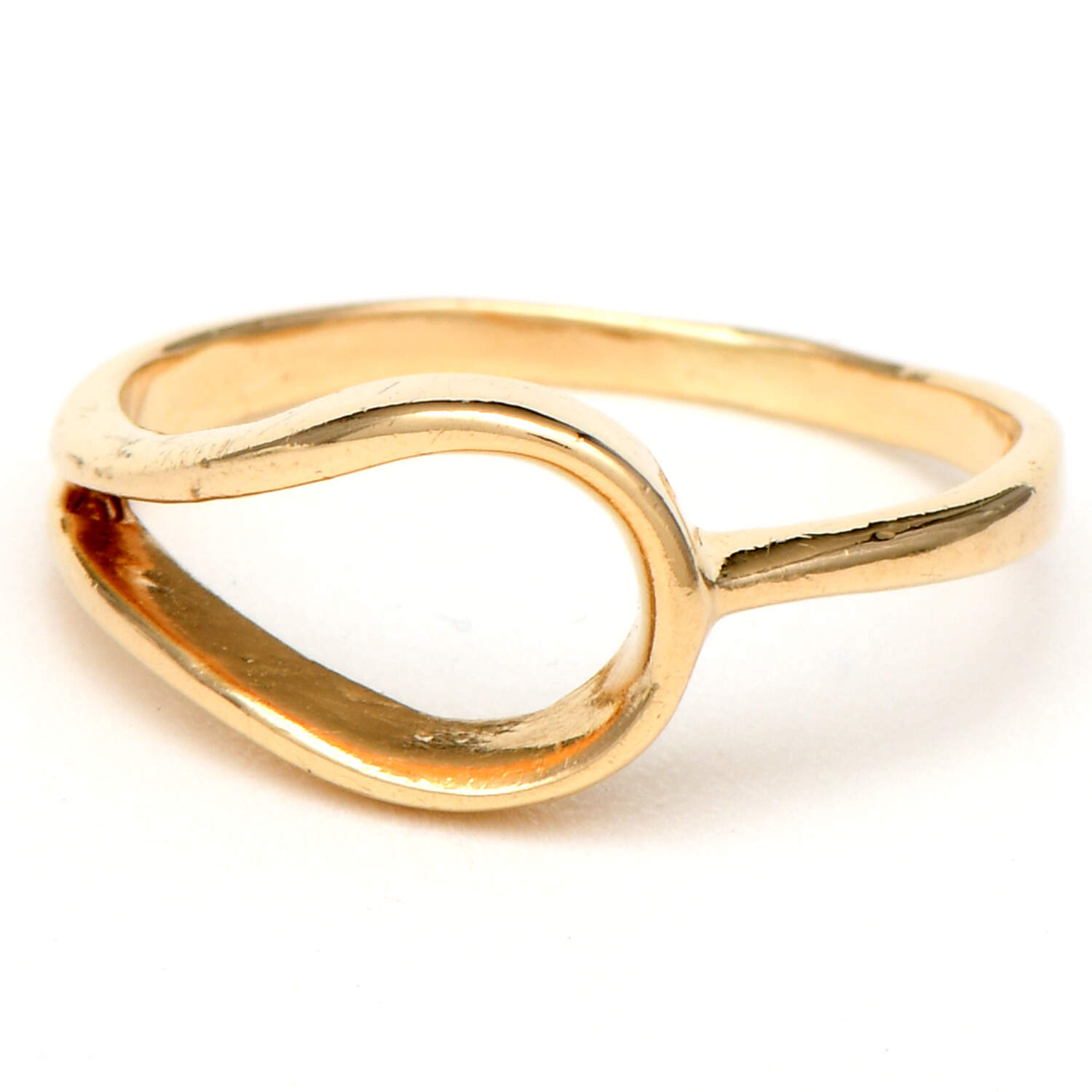 14KY Open Loop Band Ring-1