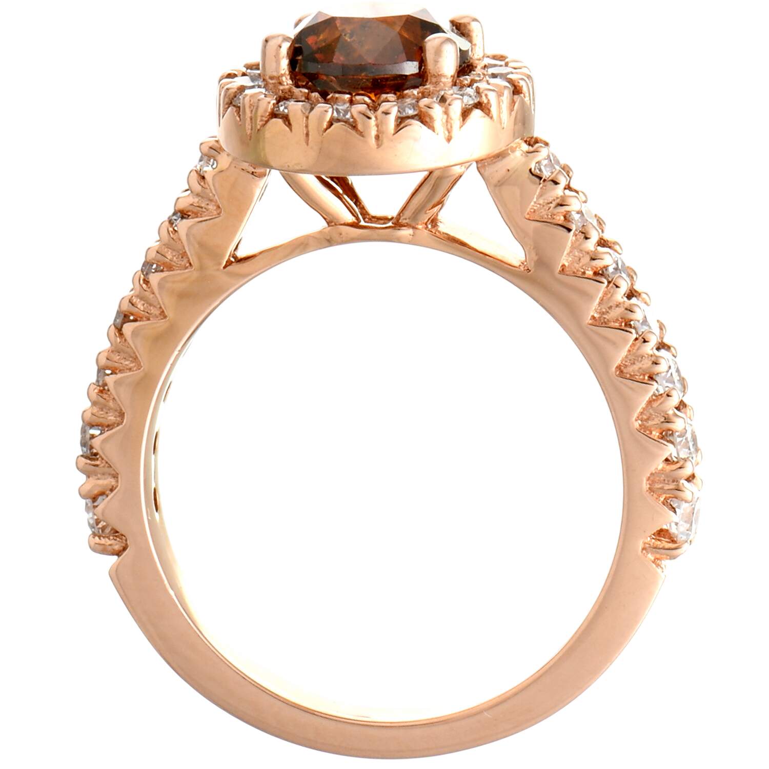 14KR Treated Diamond(1.86) Halo Ring-4