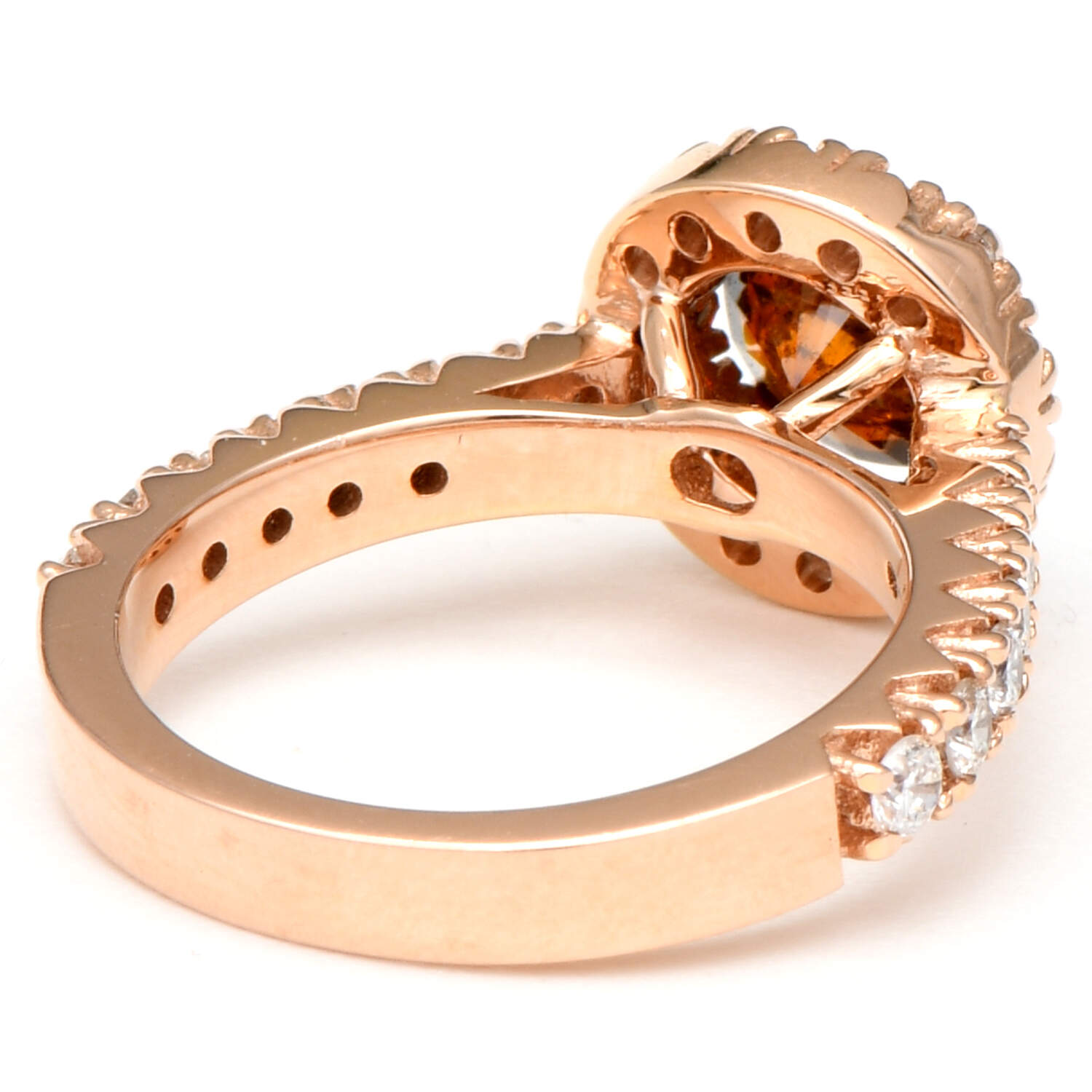 14KR Treated Diamond(1.86) Halo Ring-2