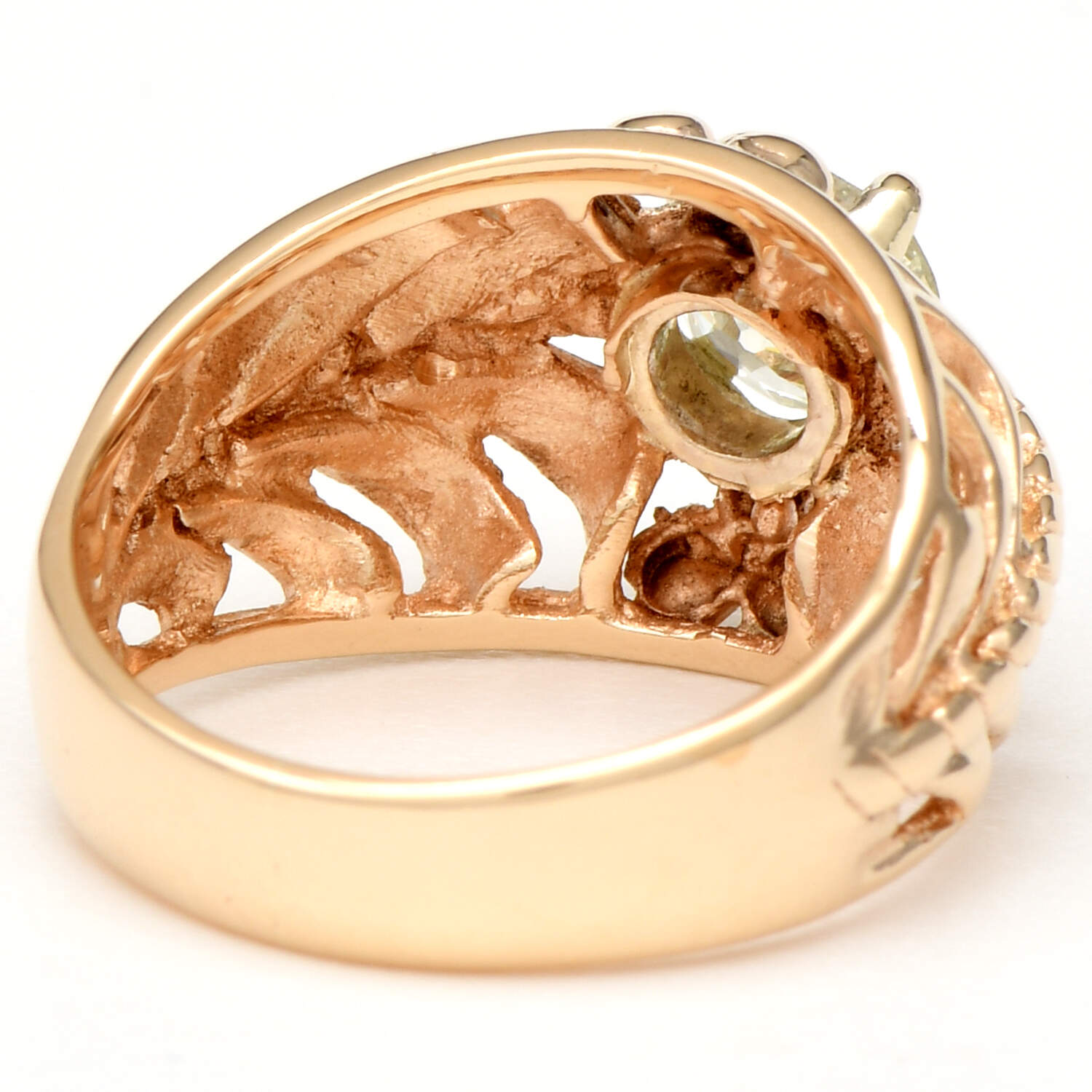 14KY Vintage Diamond(0.82) Ring-2