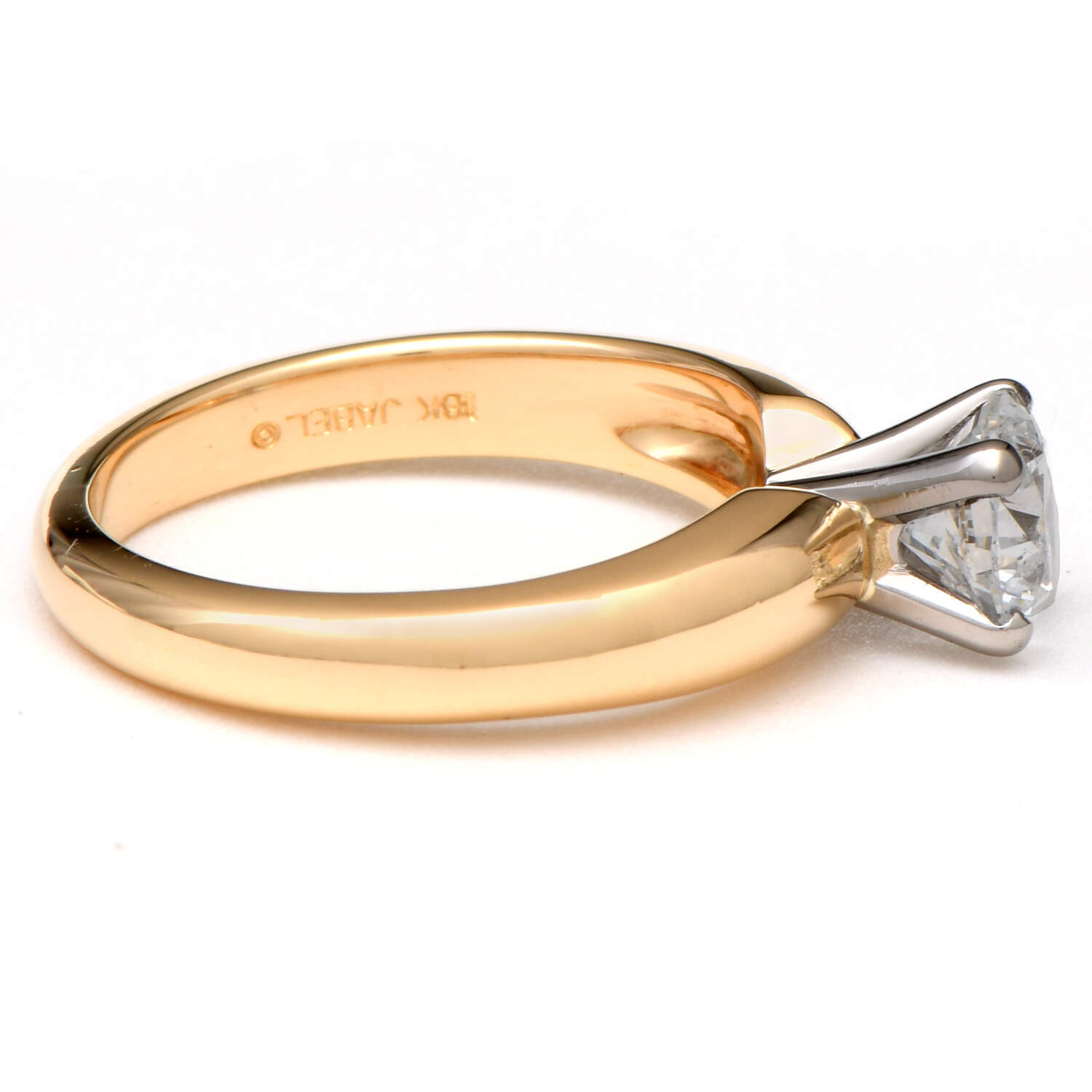 18KY Jabel Diamond(1.13) Solitaire Engagement Ring-3