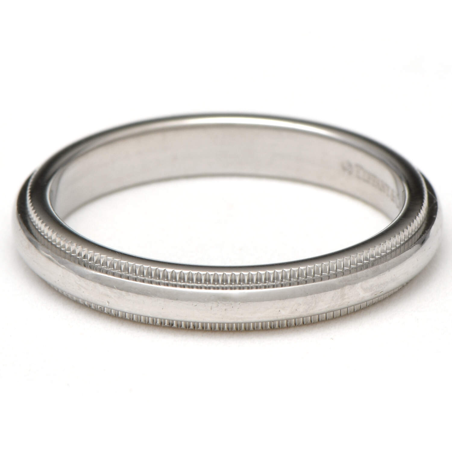Platinum Tiffany & Co. "Together" 3mm Band Ring-1