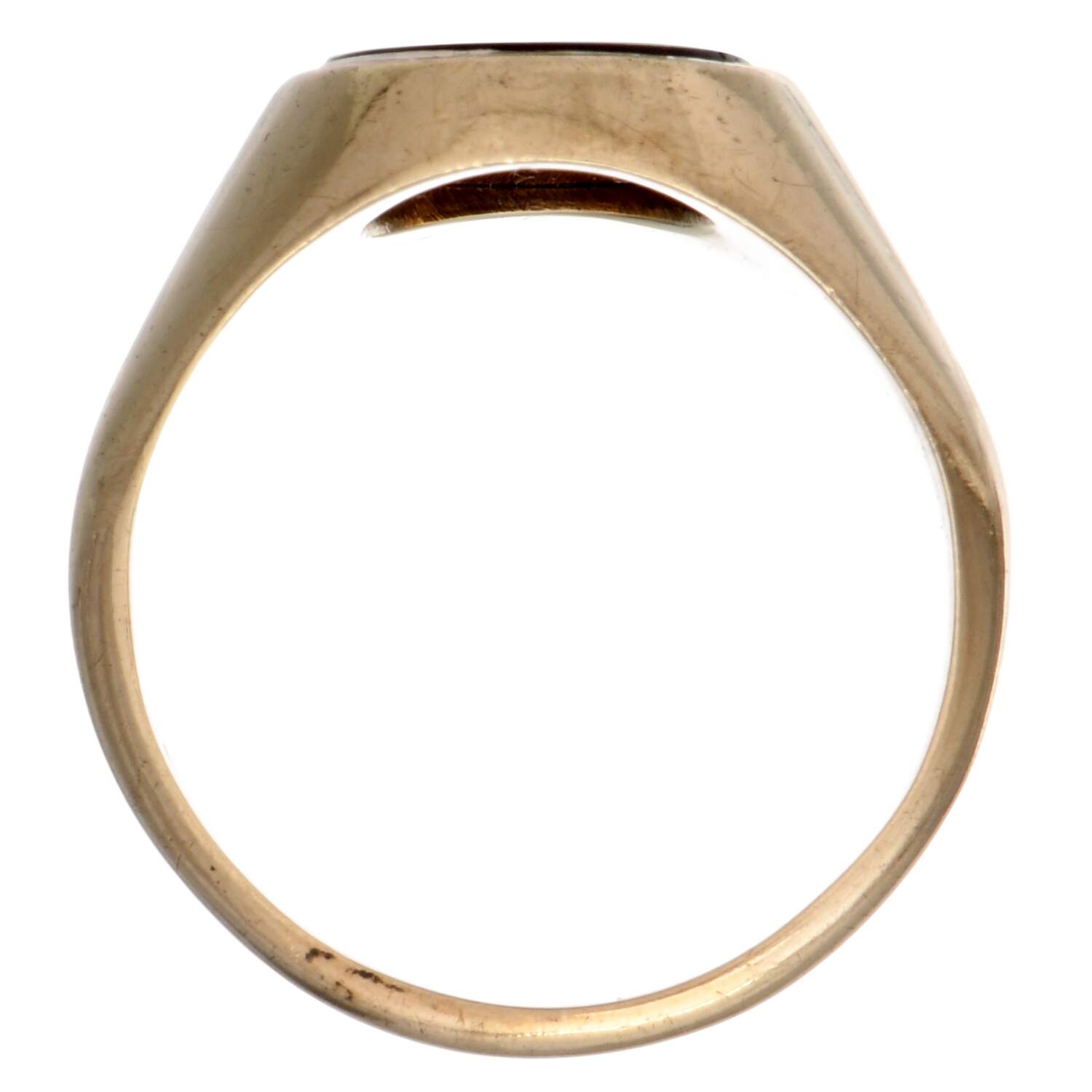 9KY English Carnelian(2.35) Signet Ring-5
