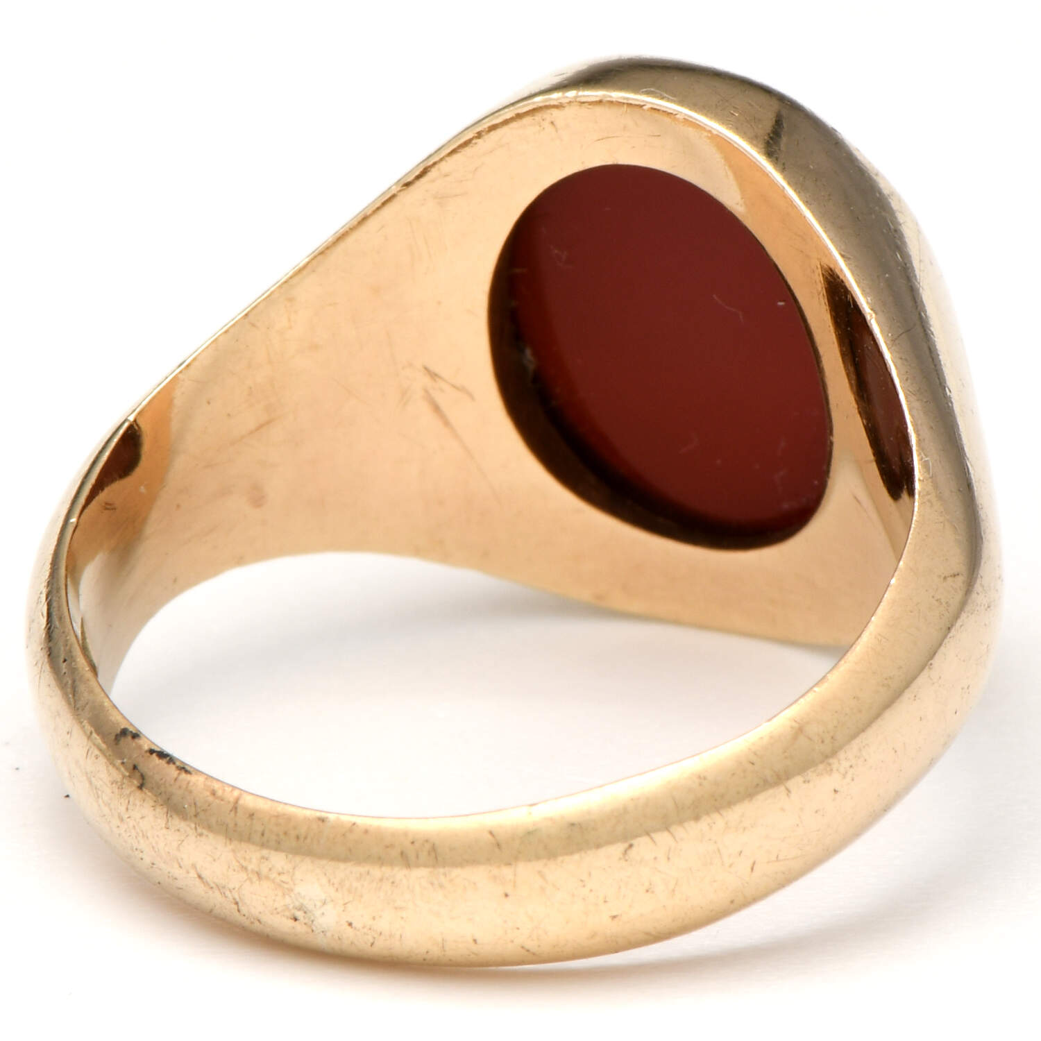 9KY English Carnelian(2.35) Signet Ring-2
