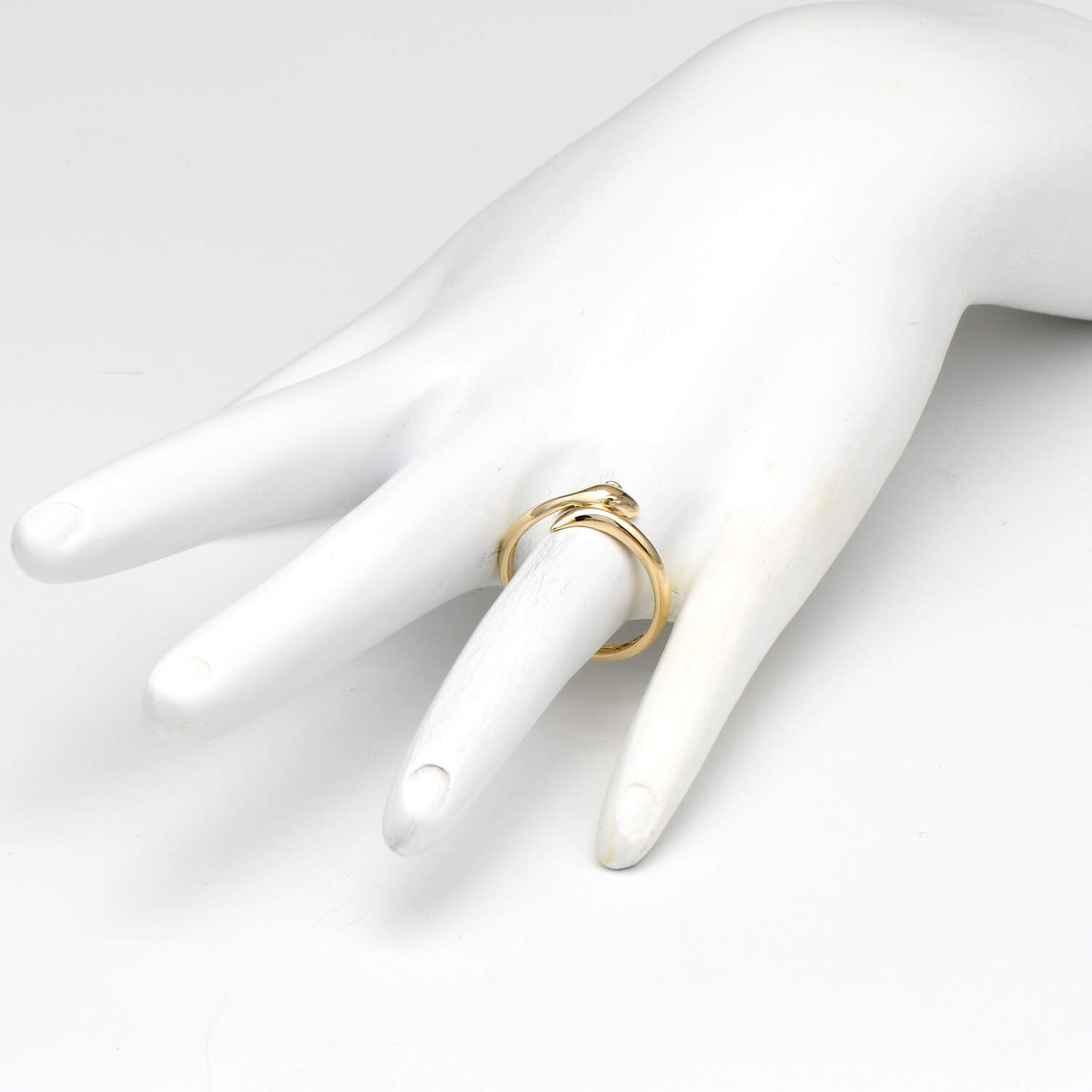 14KY Snake Wrap Ring-6