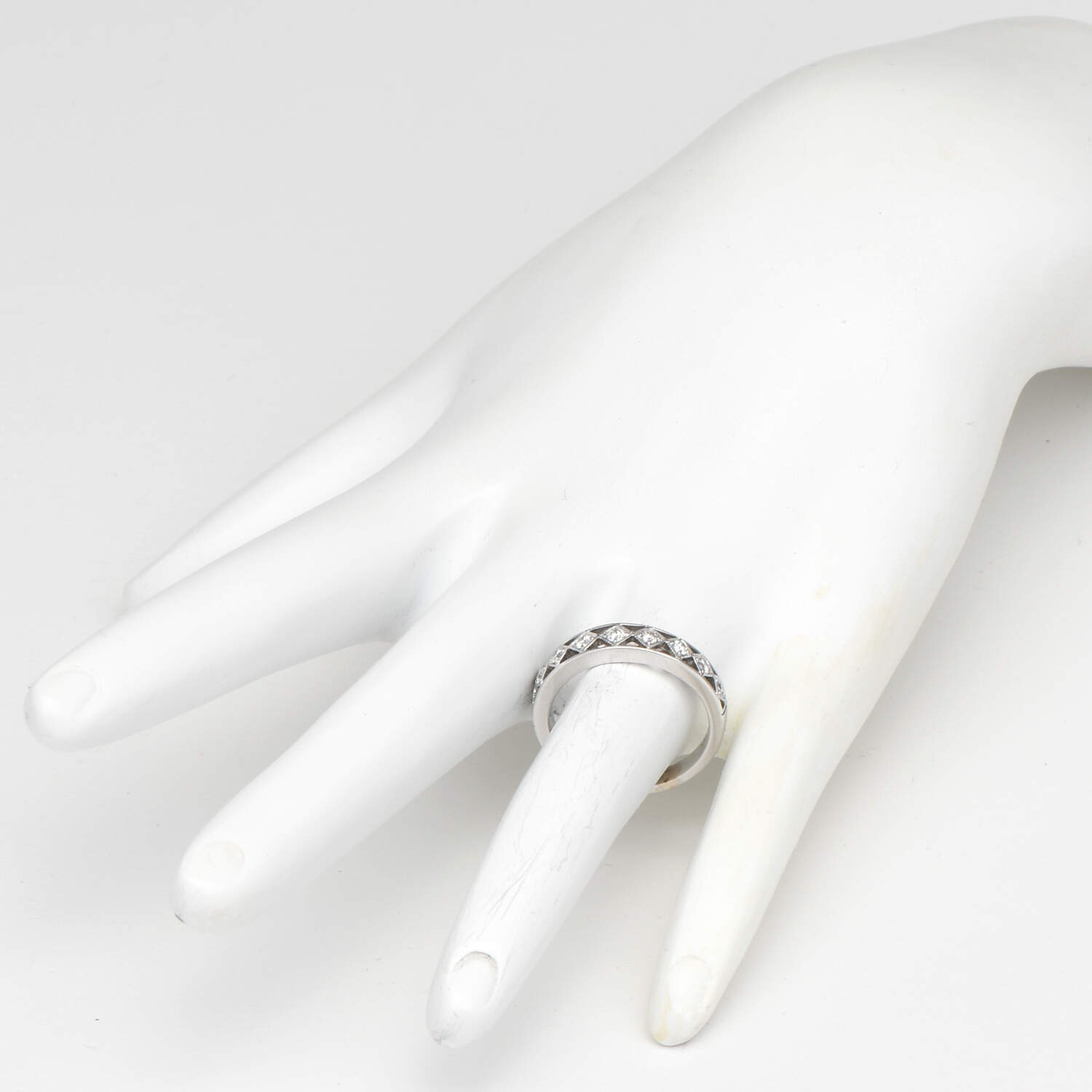 14KW Diamond(0.24) Band Ring-6