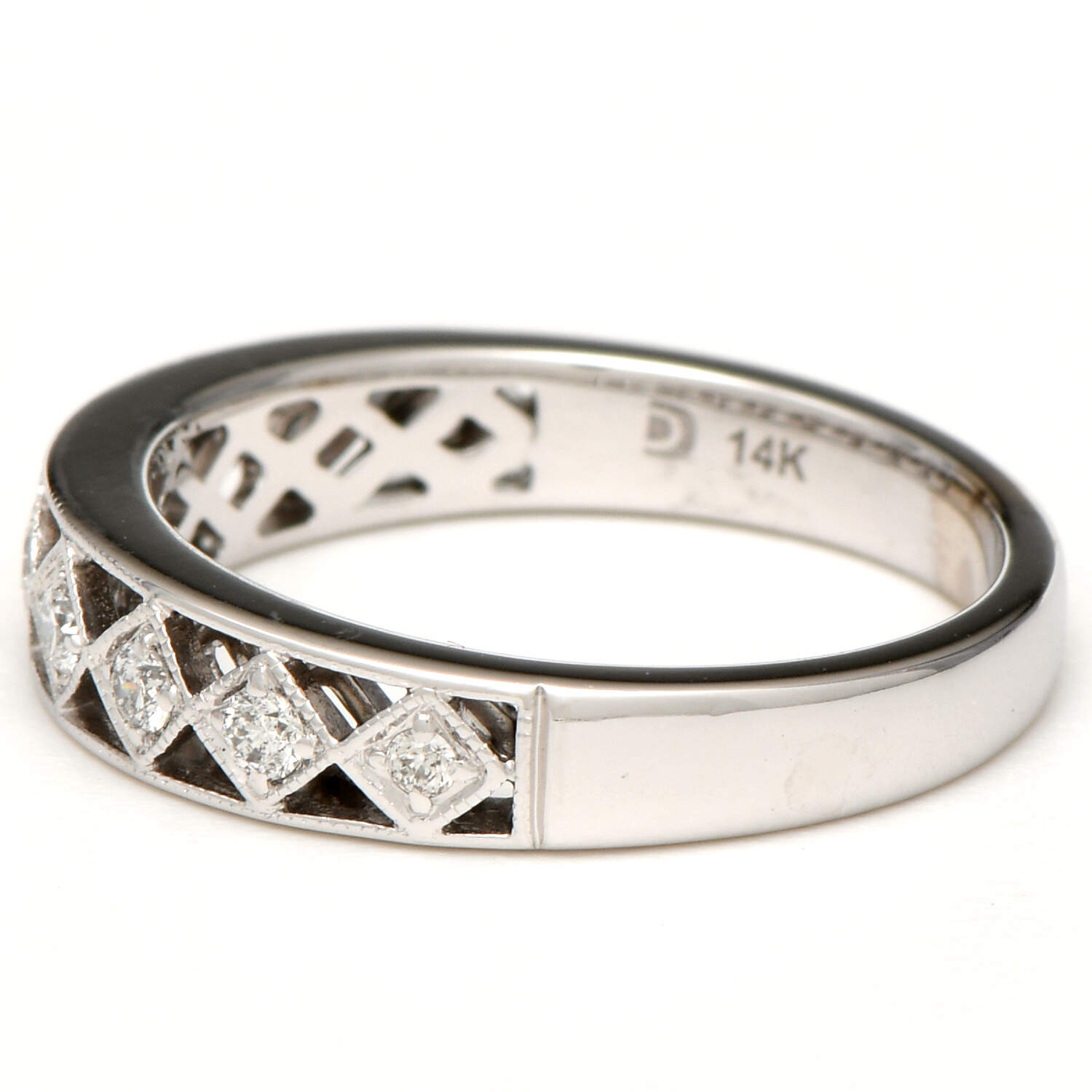 14KW Diamond(0.24) Band Ring-3