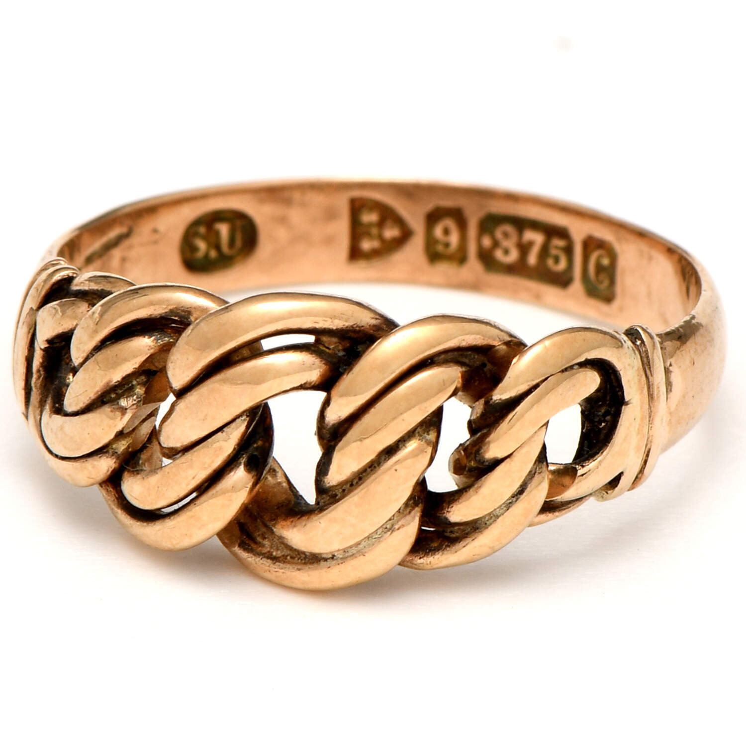 9KY Edwardian Multi Knot Ring-1