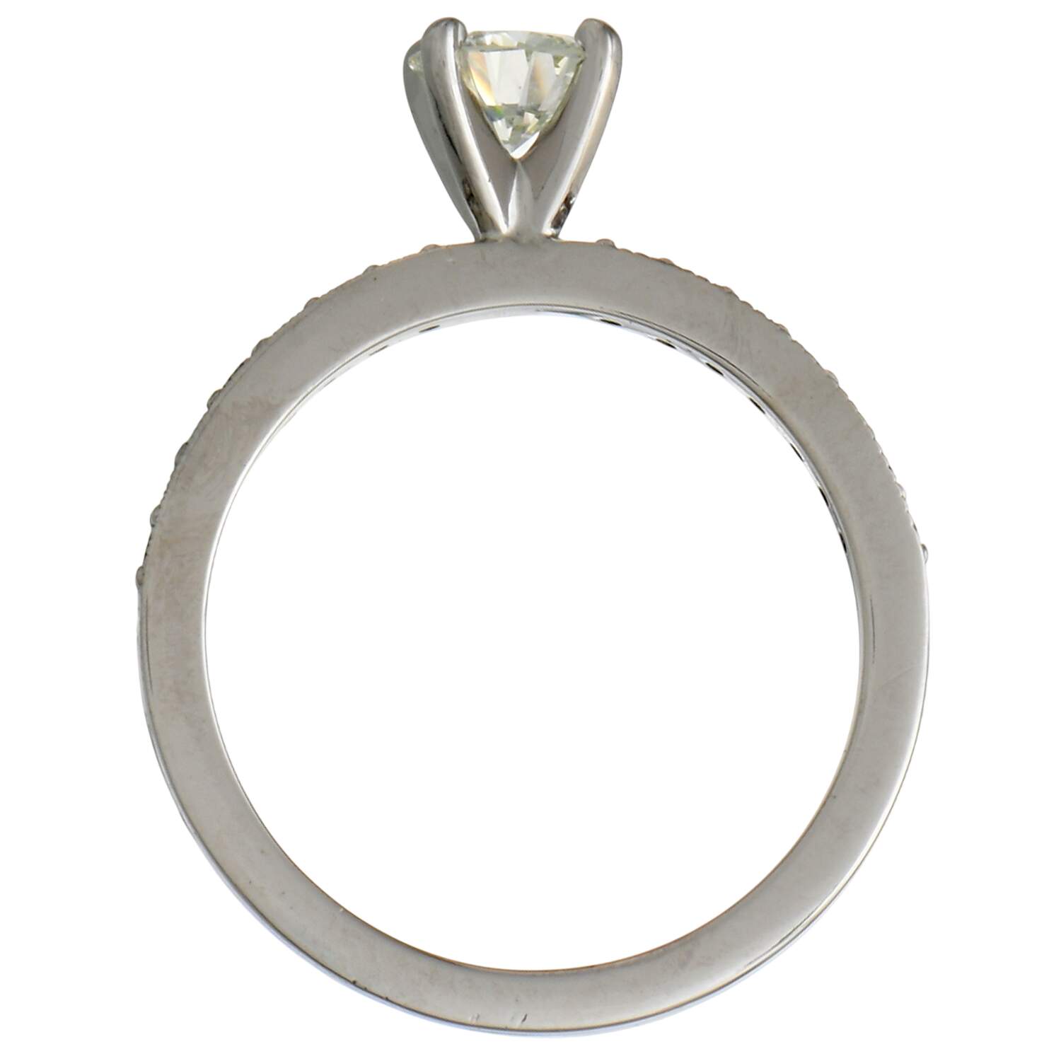 14KW Diamond(1.12) Bridal Set Ring-7