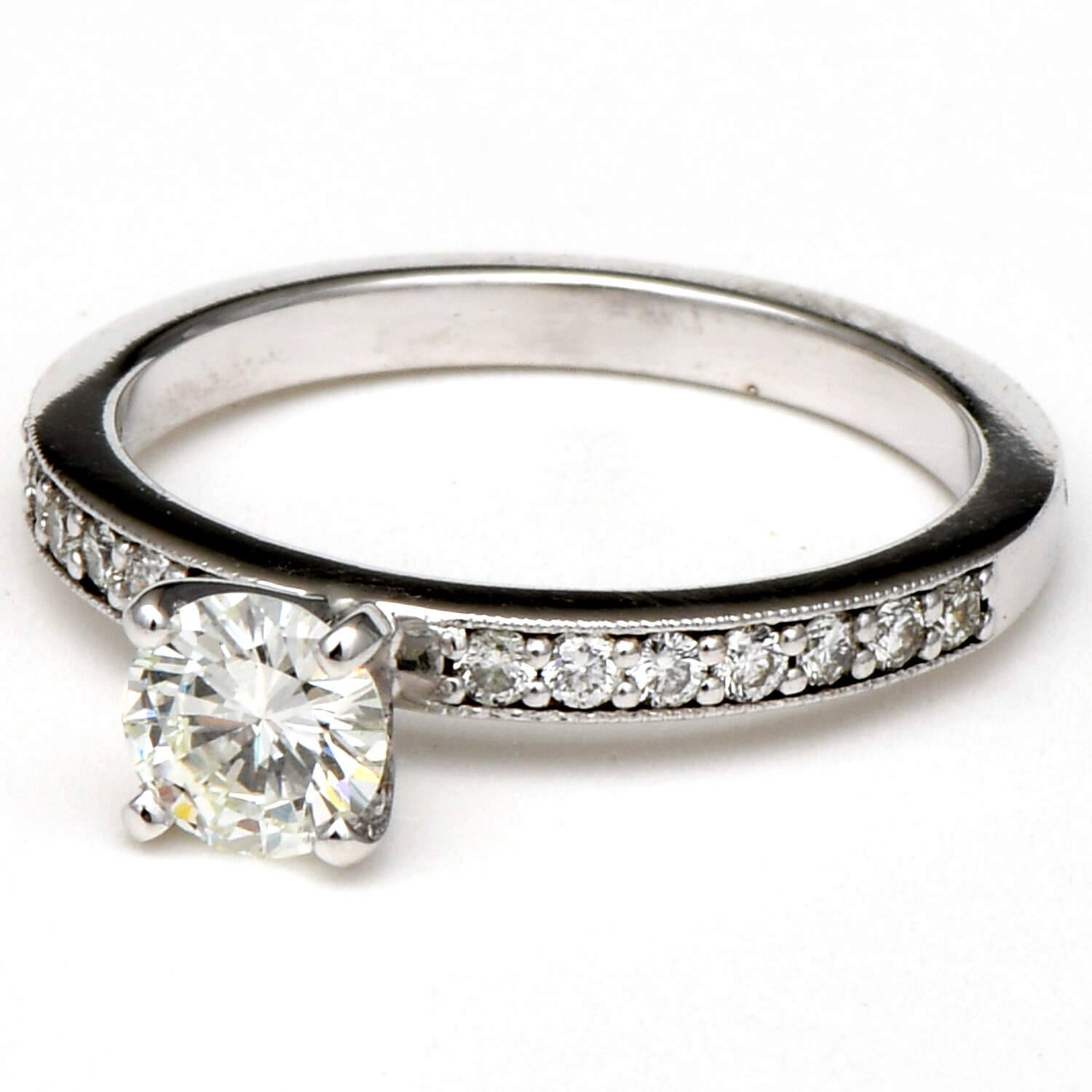 14KW Diamond(1.12) Bridal Set Ring-2