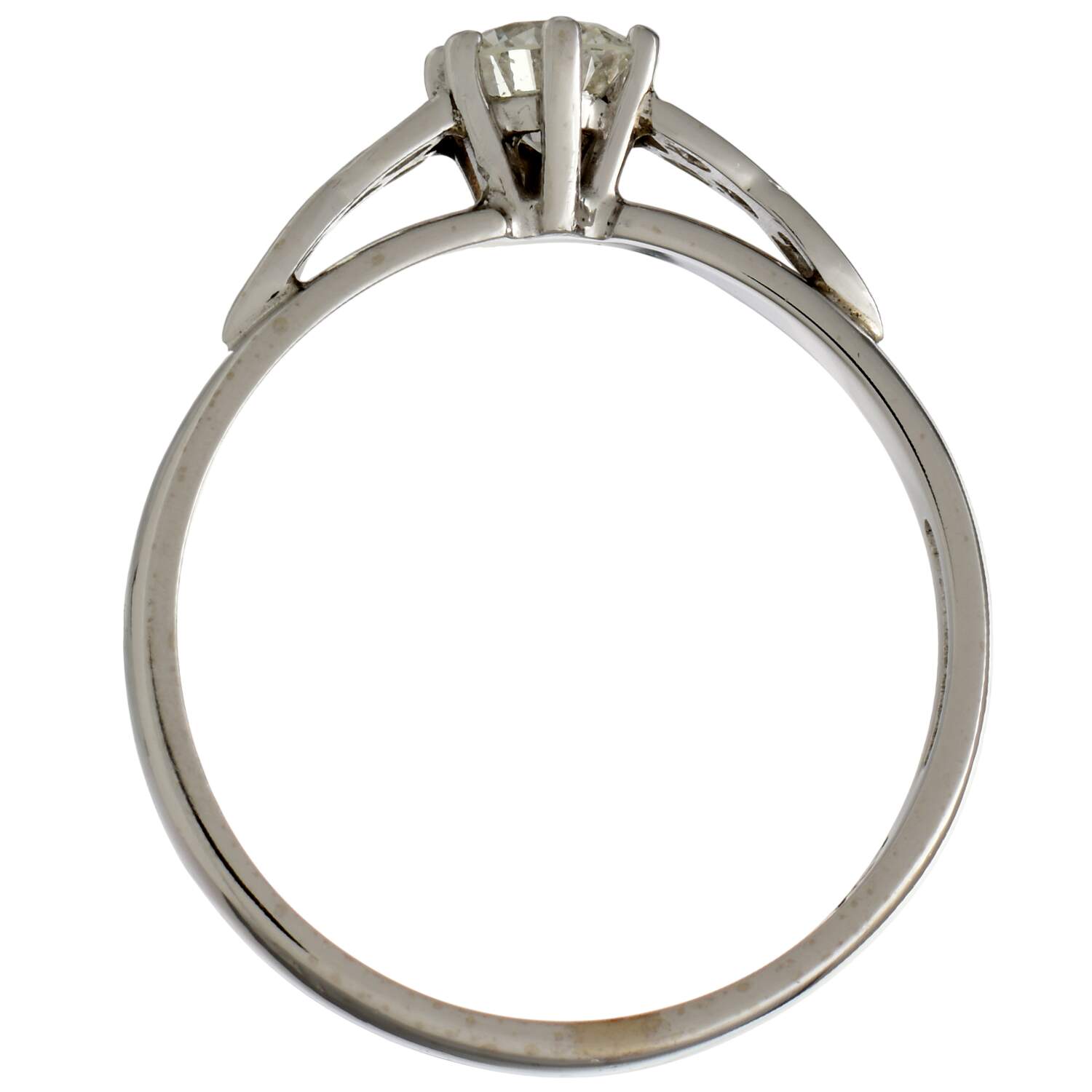 14KW Irish ShanOre Diamond (0.51) Celtic Trinity Ring-5